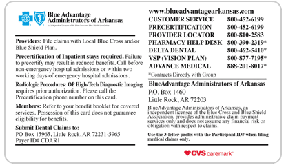 Where Is The Plan Id On Bcbs Insurance Card